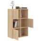 vidaXL Armario almacenamiento madera contrachapada roble 60x29,5x90 cm vidaXL Armario almacenamiento madera contrachapada roble 60x29,5x90 cm