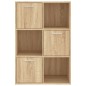 vidaXL Armario almacenamiento madera contrachapada roble 60x29,5x90 cm vidaXL Armario almacenamiento madera contrachapada roble 60x29,5x90 cm