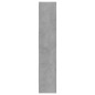 vidaXL Estantería de madera contrachapada gris hormigón 40x35x180 cm vidaXL Estantería de madera contrachapada gris hormigón 40x35x180 cm