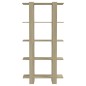 vidaXL Estantería/divisor madera ingeniería roble Sonoma 80x30x160 cm vidaXL Estantería/divisor madera ingeniería roble Sonoma 80x30x160 cm