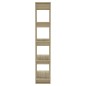 vidaXL Estantería/divisor madera ingeniería roble Sonoma 80x30x160 cm vidaXL Estantería/divisor madera ingeniería roble Sonoma 80x30x160 cm