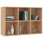 vidaXL Estantería/Aparador madera ingeniería roble Sonoma 66x30x98 cm vidaXL Estantería/Aparador madera ingeniería roble Sonoma 66x30x98 cm