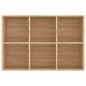 vidaXL Estantería/Aparador madera ingeniería roble Sonoma 66x30x98 cm vidaXL Estantería/Aparador madera ingeniería roble Sonoma 66x30x98 cm