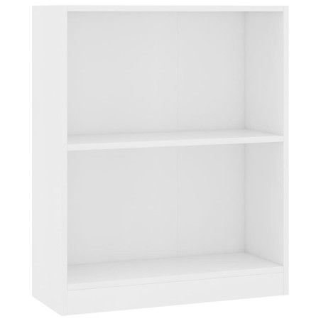 vidaXL Estantería de madera contrachapada blanco 60x24x74,5 cm