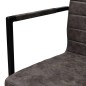 vidaXL Sillas de comedor voladizas 2 unidades cuero sintético marrón vidaXL Sillas de comedor voladizas 2 unidades cuero sintético marrón