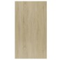 vidaXL Estantería/Aparador madera contrachapada color roble 50x25x80cm vidaXL Estantería/Aparador madera contrachapada color roble 50x25x80cm