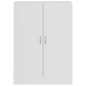 vidaXL Armario de libros madera contrachapada blanco 82,5x30,5x115 cm vidaXL Armario de libros madera contrachapada blanco 82,5x30,5x115 cm