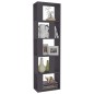 vidaXL Estantería/divisor madera contrachapada gris 45x24x159 cm vidaXL Estantería/divisor madera contrachapada gris 45x24x159 cm