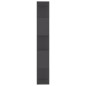 vidaXL Estantería/divisor madera contrachapada gris 45x24x159 cm vidaXL Estantería/divisor madera contrachapada gris 45x24x159 cm