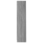 vidaXL Estantería de 3 niveles contrachapada gris Sonoma 40x24x109 cm vidaXL Estantería de 3 niveles contrachapada gris Sonoma 40x24x109 cm