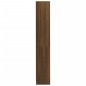 vidaXL Estantería 4 niveles madera color marrón roble 80x24x142 cm vidaXL Estantería 4 niveles madera color marrón roble 80x24x142 cm