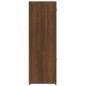 vidaXL Estantería madera contrachapada roble marrón 90x30x90 cm vidaXL Estantería madera contrachapada roble marrón 90x30x90 cm