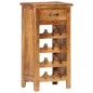 vidaXL Botellero de madera maciza de acacia 40x30x80 cm vidaXL Botellero de madera maciza de acacia 40x30x80 cm