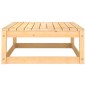 vidaXL Set de muebles de jardín 2 piezas con cojines madera de pino vidaXL Set de muebles de jardín 2 piezas con cojines madera de pino