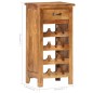 vidaXL Botellero de madera maciza de acacia 40x30x80 cm vidaXL Botellero de madera maciza de acacia 40x30x80 cm