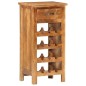 vidaXL Botellero de madera maciza de acacia 40x30x80 cm vidaXL Botellero de madera maciza de acacia 40x30x80 cm