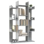 vidaXL Estantería madera contrachapada gris Sonoma 86x25,5x140 cm vidaXL Estantería madera contrachapada gris Sonoma 86x25,5x140 cm