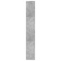 vidaXL Estantería madera contrachapada gris hormigón 155x24x160cm vidaXL Estantería madera contrachapada gris hormigón 155x24x160cm
