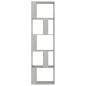 vidaXL Estantería madera contrachapada gris hormigón 45x24x159cm
