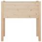 vidaXL Jardineras 2 uds madera maciza de pino 70x31x70 cm vidaXL Jardineras 2 uds madera maciza de pino 70x31x70 cm