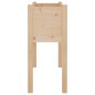 vidaXL Jardineras 2 uds madera maciza de pino 70x31x70 cm vidaXL Jardineras 2 uds madera maciza de pino 70x31x70 cm