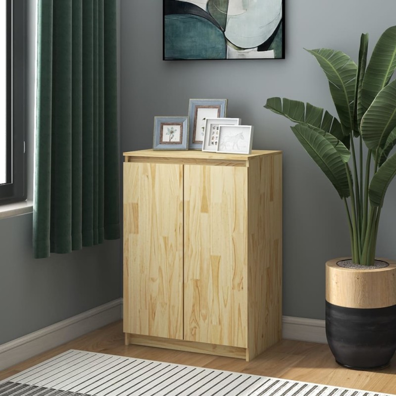 vidaXL Aparador madera maciza de pino 60x36x84 cm vidaXL Aparador madera maciza de pino 60x36x84 cm