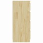 vidaXL Mueble auxiliar madera maciza de pino 60x36x84 cm vidaXL Mueble auxiliar madera maciza de pino 60x36x84 cm