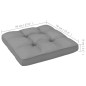 vidaXL Juego de muebles de jardín 12 pzas y cojines madera maciza pino vidaXL Juego de muebles de jardín 12 pzas y cojines madera maciza pino