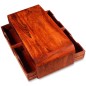 vidaXL Mesa de centro de madera maciza de sheesham 90x40x35 cm vidaXL Mesa de centro de madera maciza de sheesham 90x40x35 cm