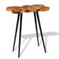 vidaXL Mesa de bar de tronco madera maciza de acacia 90x60x110 cm vidaXL Mesa de bar de tronco madera maciza de acacia 90x60x110 cm