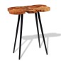 vidaXL Mesa de bar de tronco madera maciza de acacia 90x60x110 cm vidaXL Mesa de bar de tronco madera maciza de acacia 90x60x110 cm