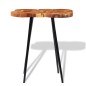vidaXL Mesa de bar de tronco madera maciza de acacia 90x60x110 cm vidaXL Mesa de bar de tronco madera maciza de acacia 90x60x110 cm