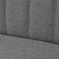 vidaXL Sofá de tela gris claro 117x55,5x77 cm vidaXL Sofá de tela gris claro 117x55,5x77 cm