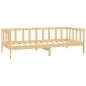vidaXL Sofá cama con colchón madera de pino maciza 90x200 cm vidaXL Sofá cama con colchón madera de pino maciza 90x200 cm