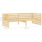vidaXL Sofá cama con colchón madera de pino maciza 90x200 cm vidaXL Sofá cama con colchón madera de pino maciza 90x200 cm