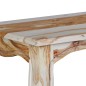 vidaXL Mesa consola de madera maciza de sheesham 110x40x76 cm vidaXL Mesa consola de madera maciza de sheesham 110x40x76 cm