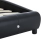 vidaXL Estructura de cama cuero sintético negro 180x200 cm vidaXL Estructura de cama cuero sintético negro 180x200 cm
