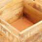 vidaXL Banco de almacenamiento de madera reciclada maciza 40x40x45 cm vidaXL Banco de almacenamiento de madera reciclada maciza 40x40x45 cm
