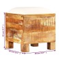 vidaXL Banco de almacenamiento de madera reciclada maciza 40x40x45 cm vidaXL Banco de almacenamiento de madera reciclada maciza 40x40x45 cm