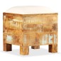 vidaXL Banco de almacenamiento de madera reciclada maciza 40x40x45 cm vidaXL Banco de almacenamiento de madera reciclada maciza 40x40x45 cm