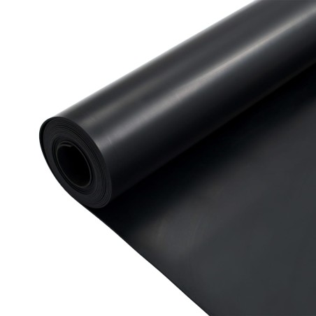 vidaXL Alfombrilla de goma antideslizante lisa 1,2x5 m 2 mm