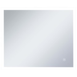 vidaXL Espejo de pared de baño con LED y sensor táctil 60x50 cm