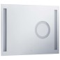 vidaXL Espejo de pared de baño con LED y sensor táctil 80x60 cm vidaXL Espejo de pared de baño con LED y sensor táctil 80x60 cm