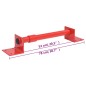 vidaXL Soporte de pared para brazo giratorio 78 cm vidaXL Soporte de pared para brazo giratorio 78 cm