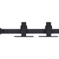 vidaXL Kit mini puerta corredera armario acero carbono 152 cm vidaXL Kit mini puerta corredera armario acero carbono 152 cm