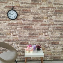 vidaXL Paneles de pared 3D diseño de ladrillo multicolor 10 piezas EPS