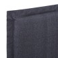 vidaXL Estructura de cama de tela gris oscura 140x200 cm vidaXL Estructura de cama de tela gris oscura 140x200 cm