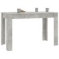 vidaXL Mesa de comedor de madera de ingeniería gris 120x60x76 cm vidaXL Mesa de comedor de madera de ingeniería gris 120x60x76 cm