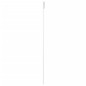 vidaXL Puerta corredera ESG vidrio y aluminio blanca 90x205 cm