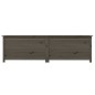 vidaXL Baúl para cojines de jardín madera abeto antracita 200x50x56 cm vidaXL Baúl para cojines de jardín madera abeto antracita 200x50x56 cm